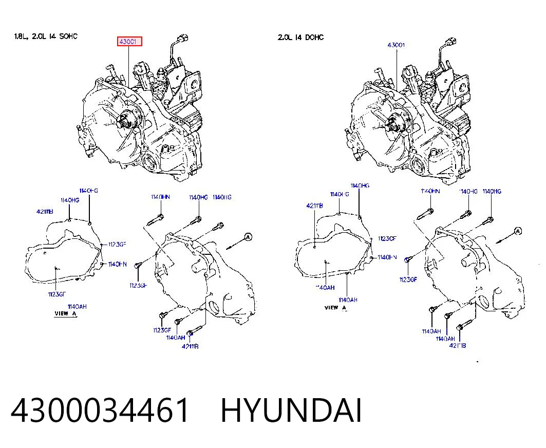 4300034461 Hyundai/Kia