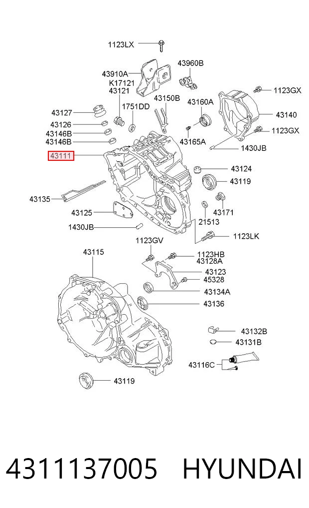 КПП в зборі(механічна коробка передач) Hyundai Sonata 3 Y-3