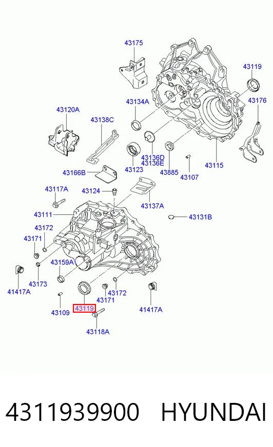 Купити NJ213 Federal Mogul Сальник піввісі переднього моста, лівої