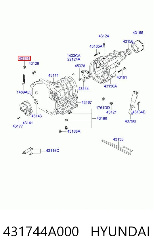 HK1612 CX/Complex Підшипник КПП