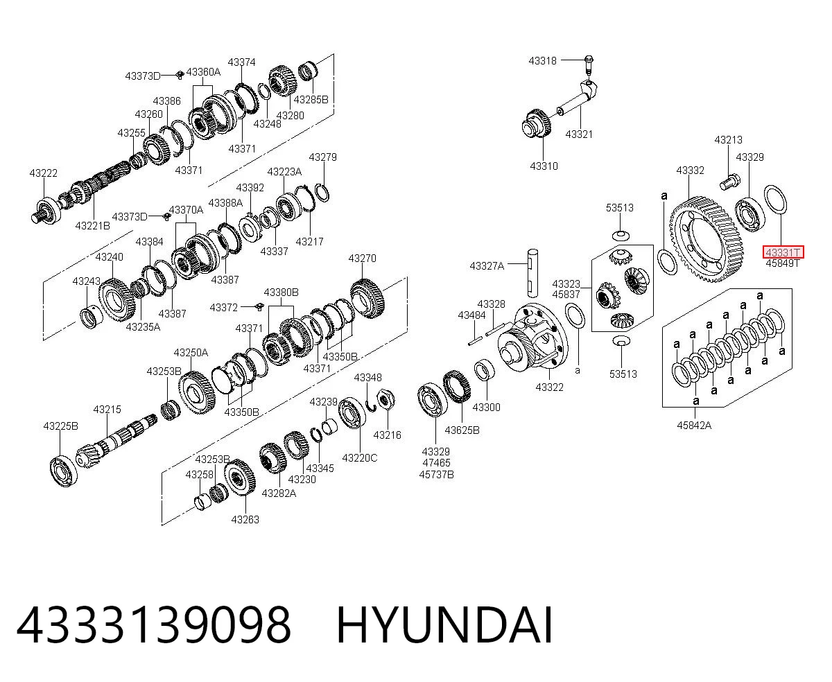 4333139098 Hyundai/Kia