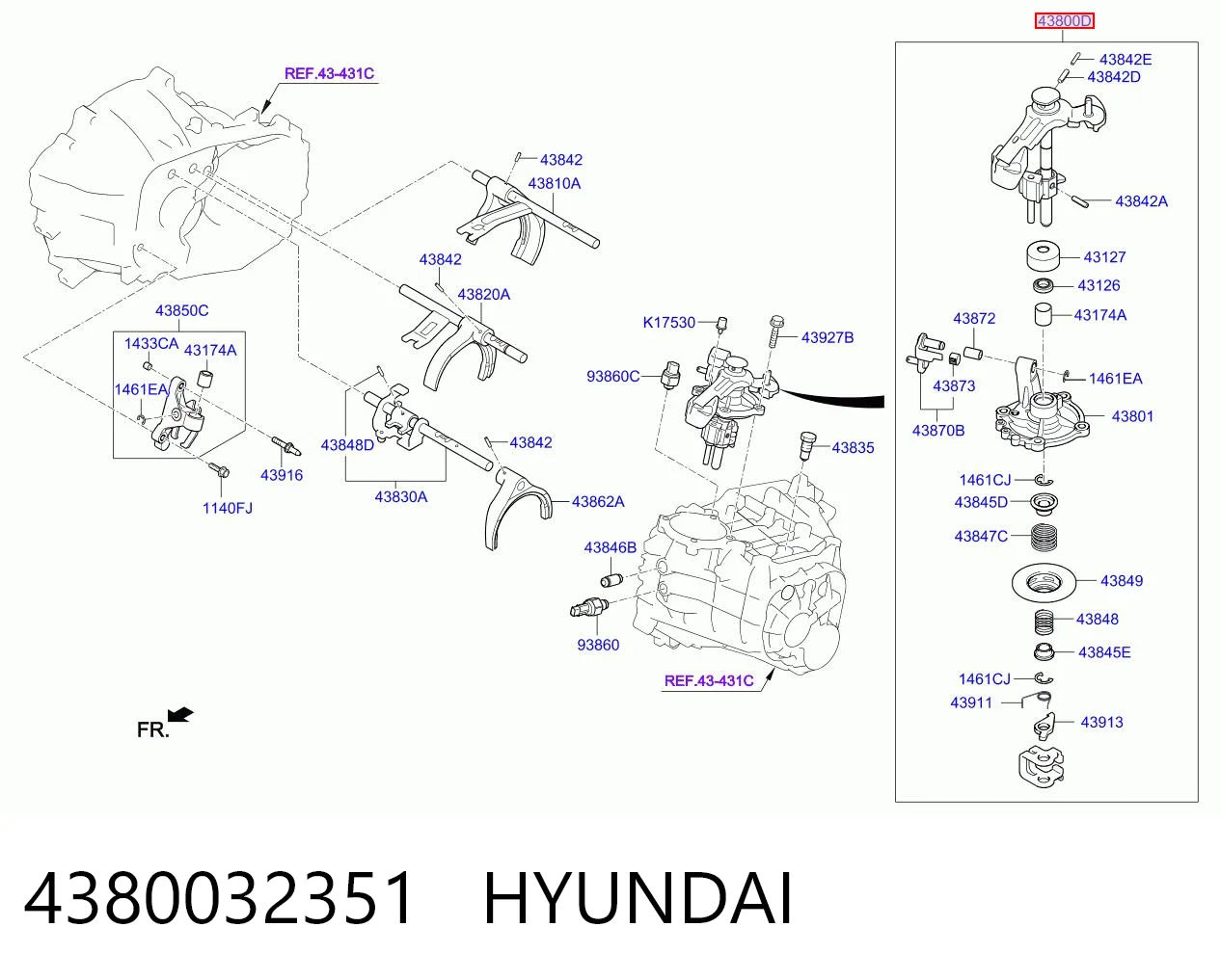 4380032351 Hyundai/Kia