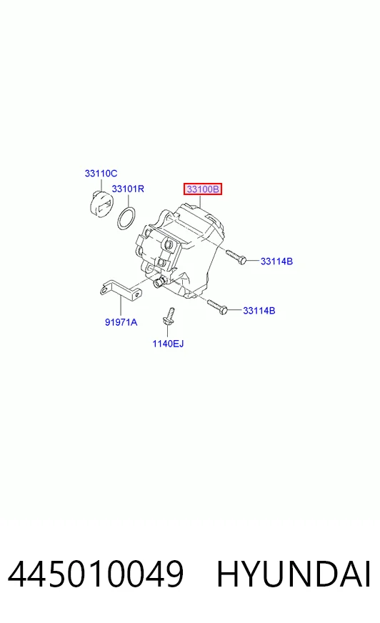 Насос паливний високого тиску Hyundai Getz хетчбек (TB) (2002 - 2011) ціна, від 110.72 USD