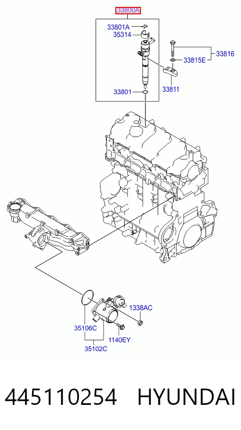 Форсунка паливна Bosch 986435155 ціна, від 101.58 USD