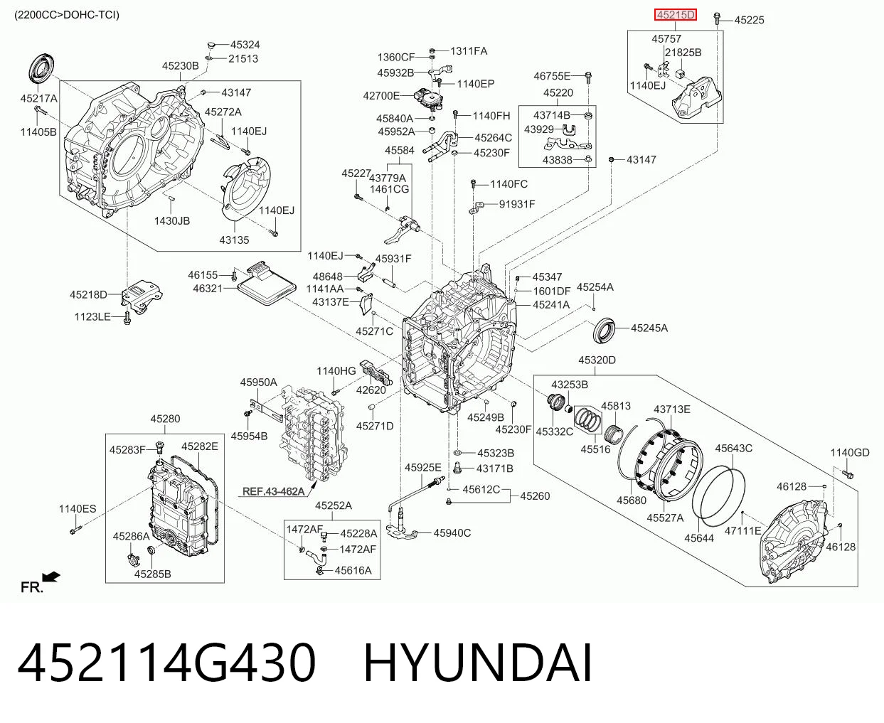 452114G430 Hyundai/Kia