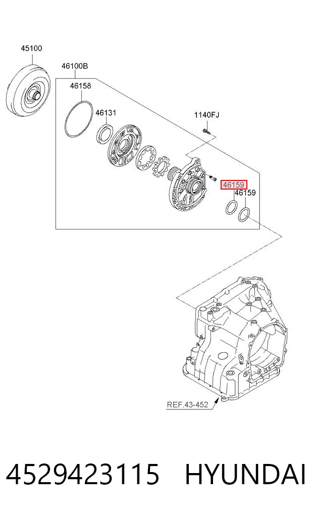 4529423115 Hyundai/Kia