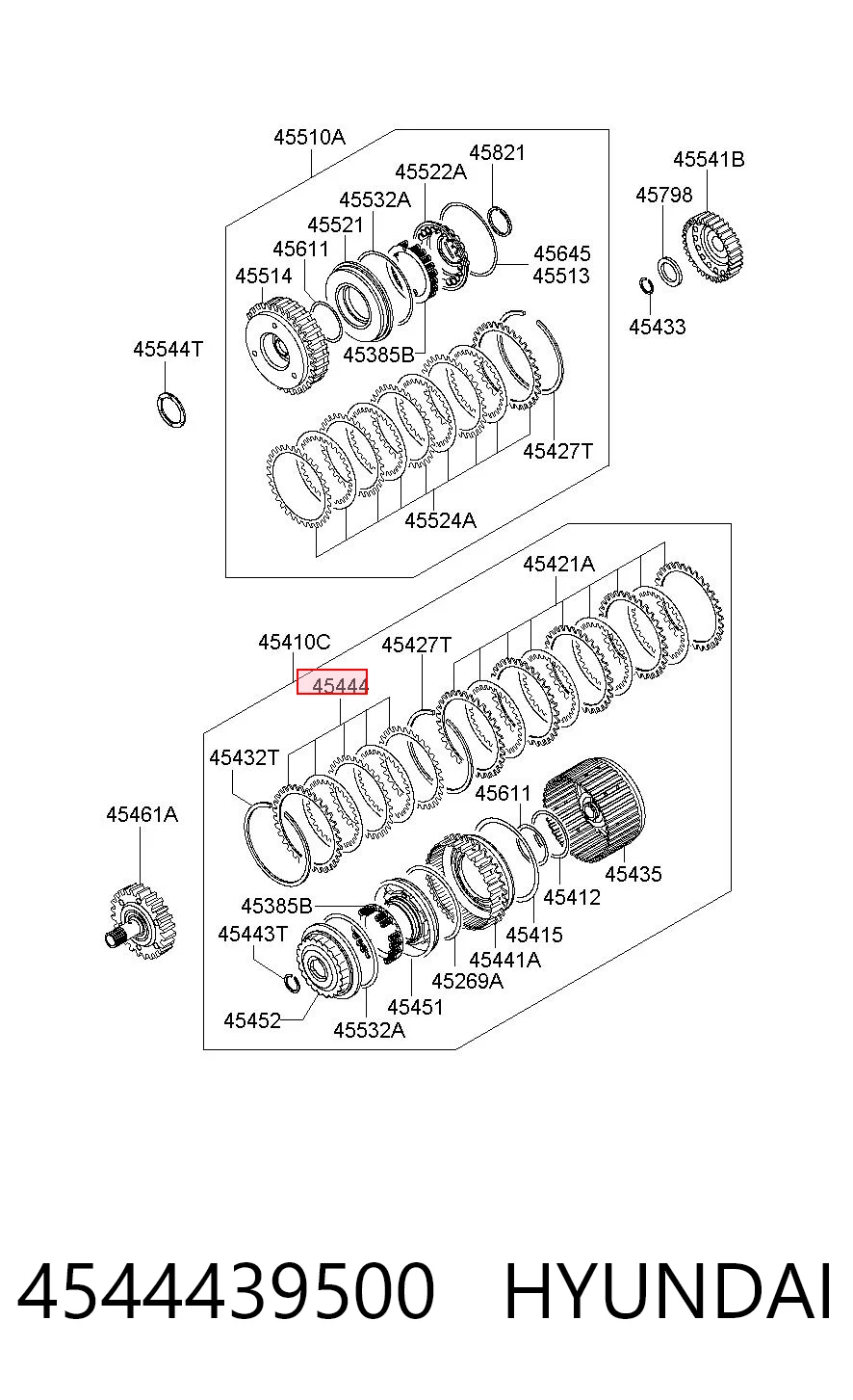 4544439500 Hyundai/Kia
