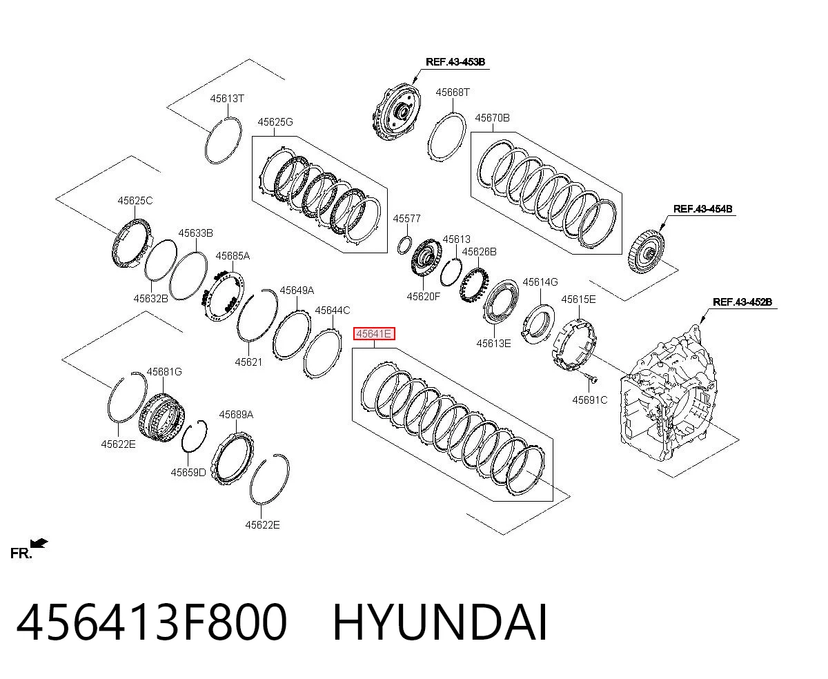 456413F800 Hyundai/Kia 