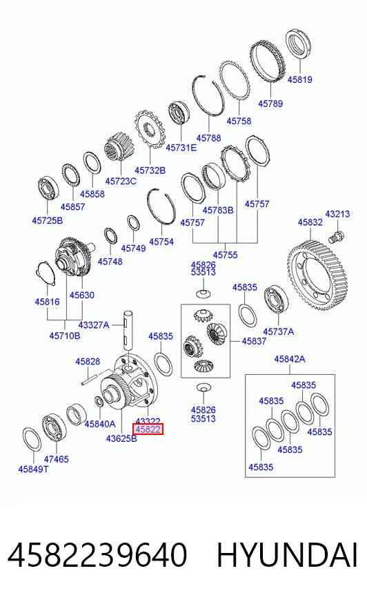 4582239640 Hyundai/Kia 