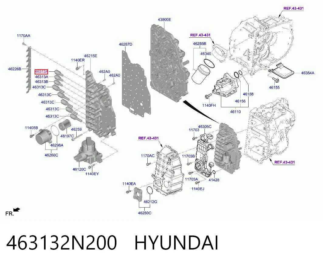 463132N200 Hyundai/Kia 