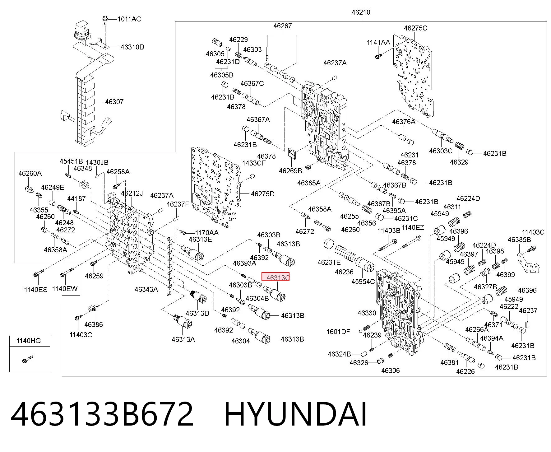 463133B672 Hyundai/Kia