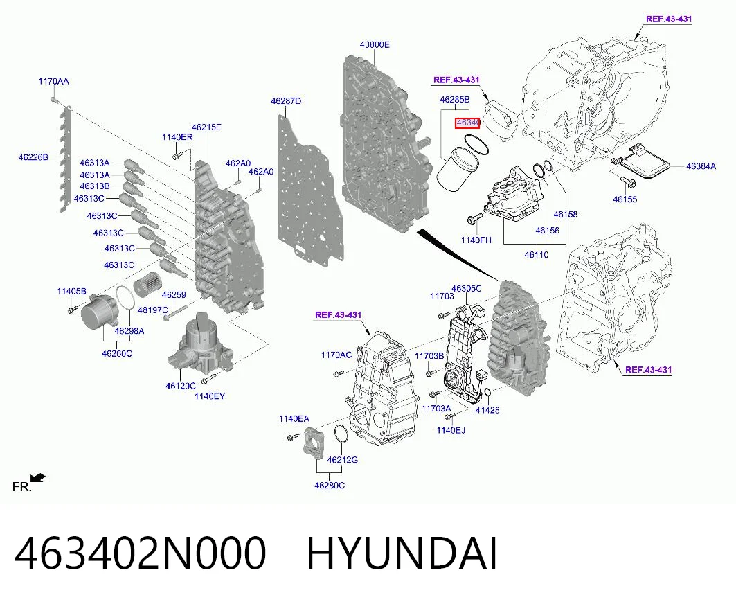 463402N000 Hyundai/Kia 