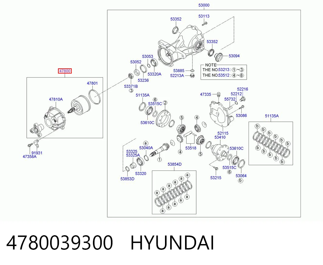 4780039300 Hyundai/Kia Муфта підключення заднього моста
