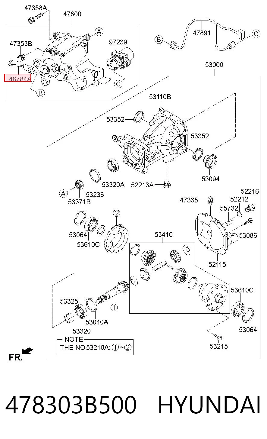 478303B500 Hyundai/Kia 