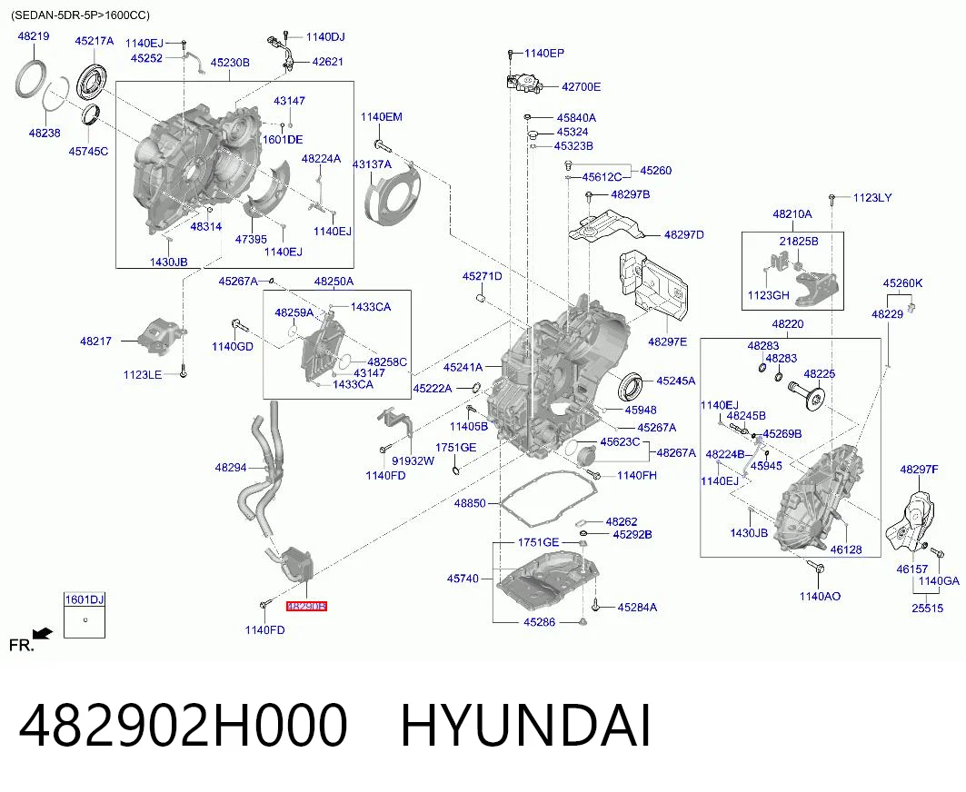 482902H000 Hyundai/Kia 