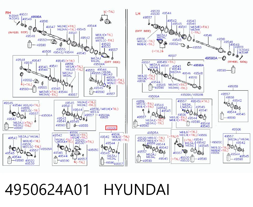 Пильник шарніра кутових швидкостей зовнішній передній DAC HY0052 ціна, від 5.71 USD