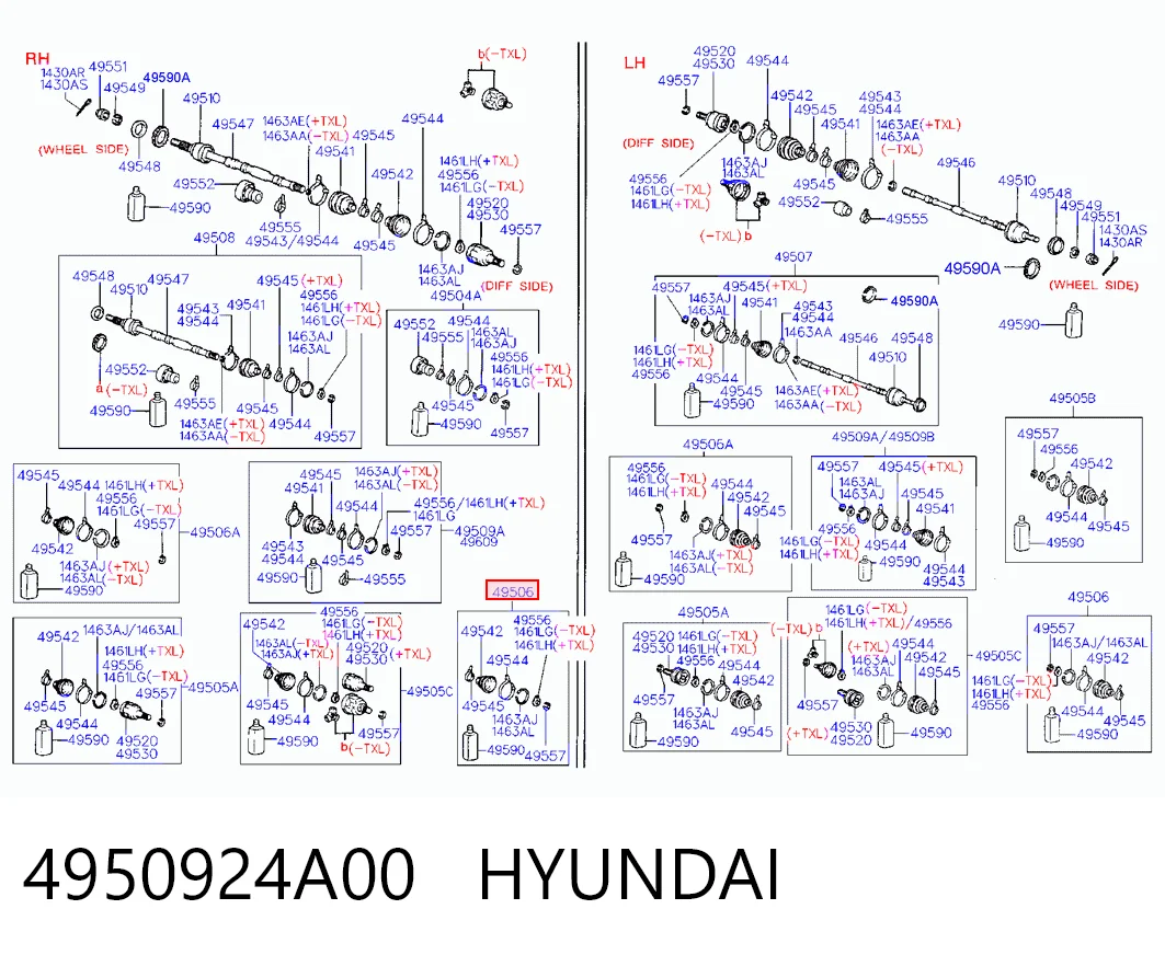 Купити HY0052 DAC Пильник шарніра приводу