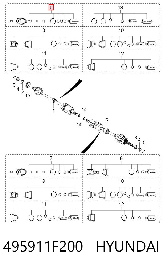 495911F200 Hyundai/Kia