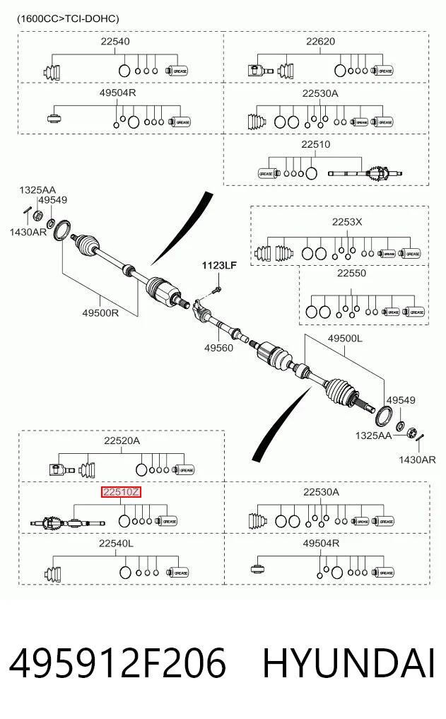 495912F206 Hyundai/Kia