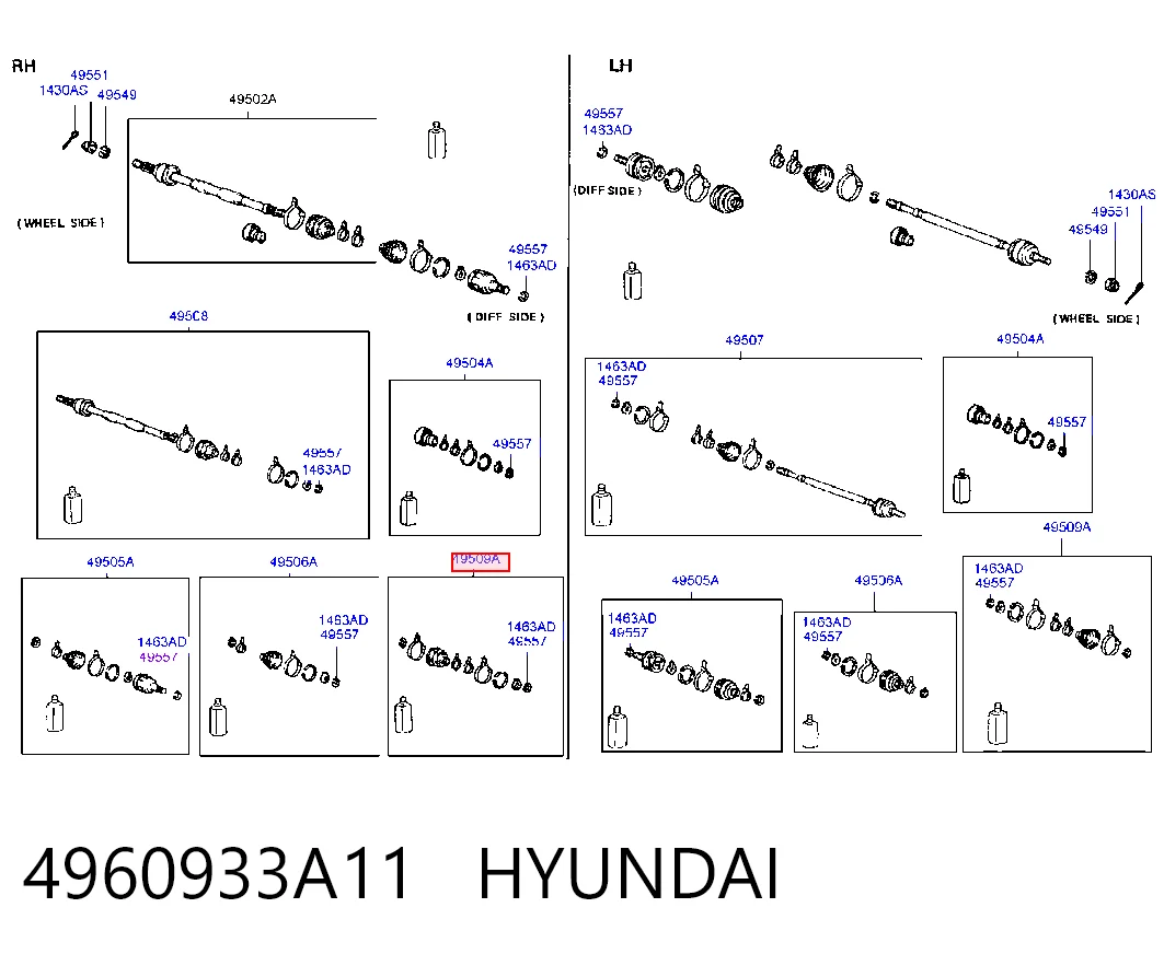 Купити 44333SH2G00 Honda Пильник шарніра приводу