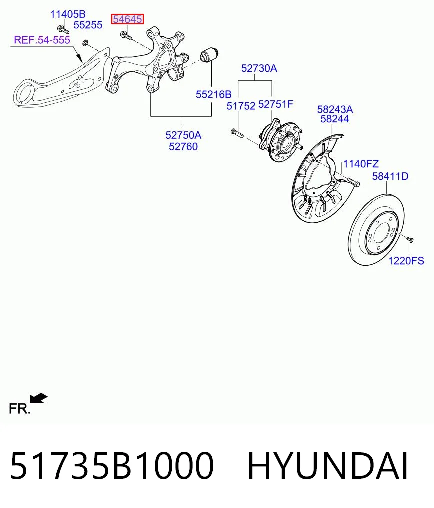 51735B1000 Hyundai/Kia 