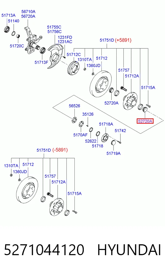 Підшипник ступиці колеса SNR 4TJLM506849
