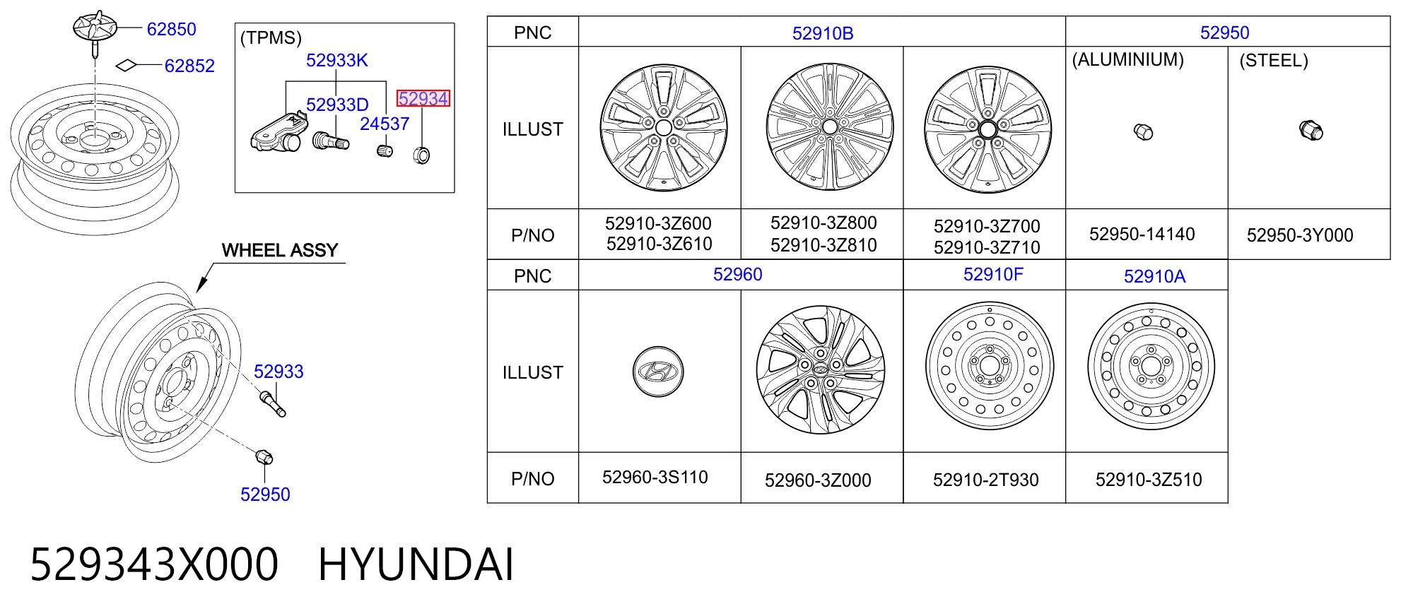 529343X000 Hyundai/Kia 