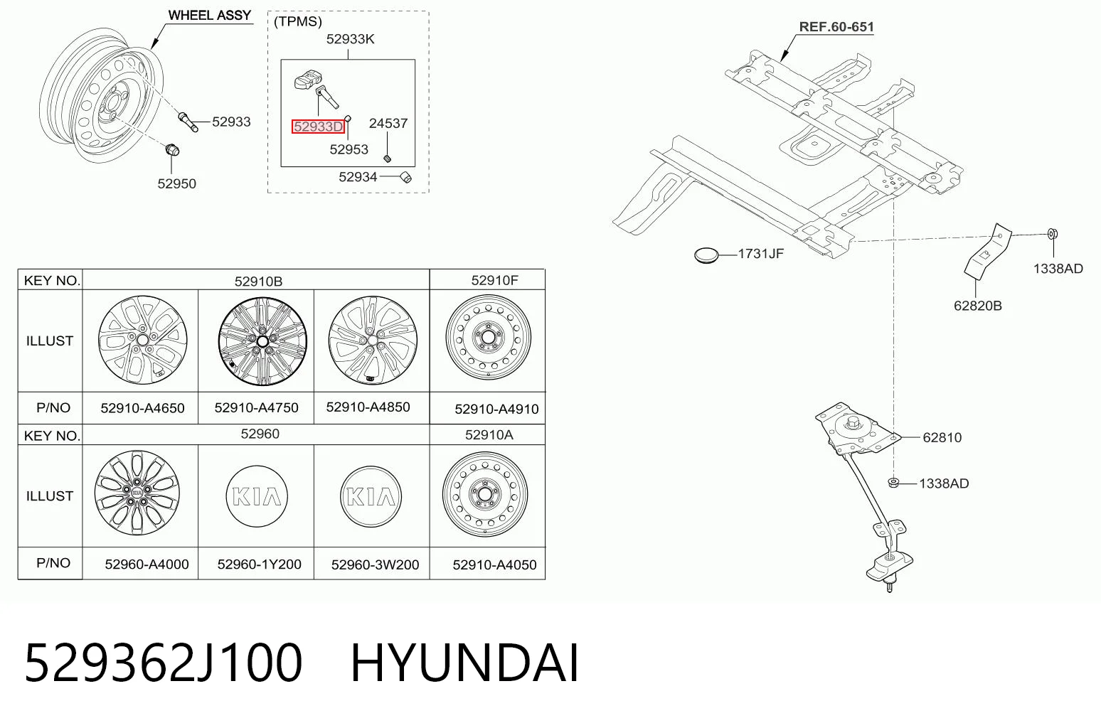 529362J100 Hyundai/Kia 