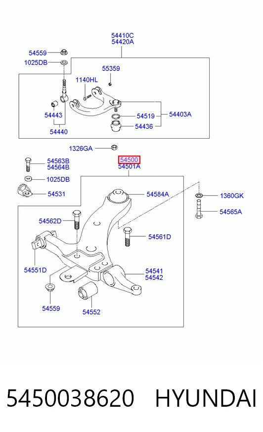 Ходова KGC 5450038620