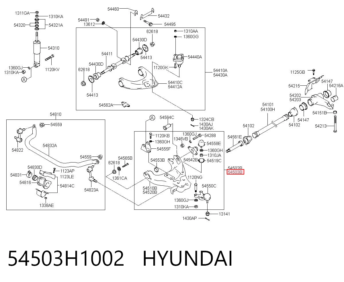 Важіль передньої підвіски нижній, правий Nissan/Infiniti 54503H1002 ціна, від 120.09 USD
