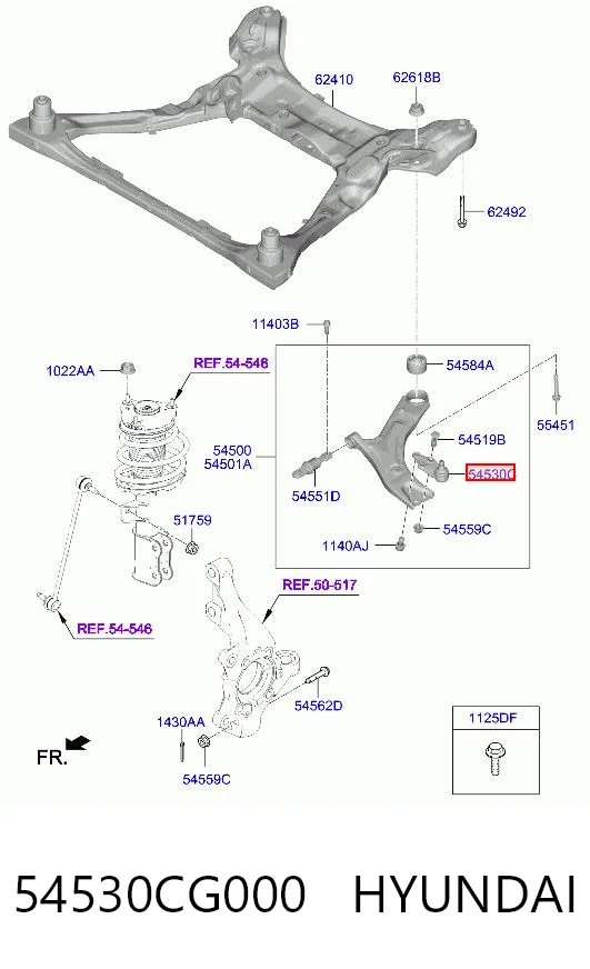 54530CG000 Hyundai/Kia 
