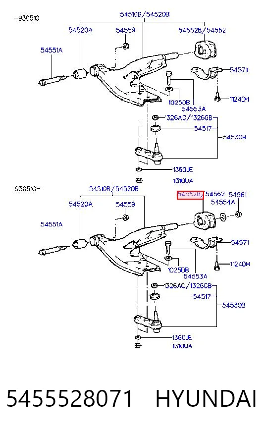 5455528071 Hyundai/Kia