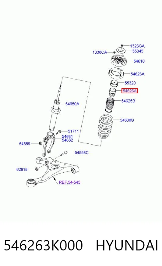 546263K000 Hyundai/Kia