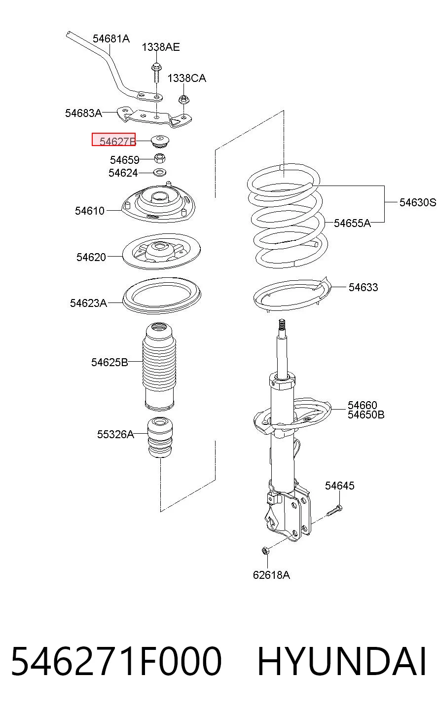 546271F000 Hyundai/Kia 