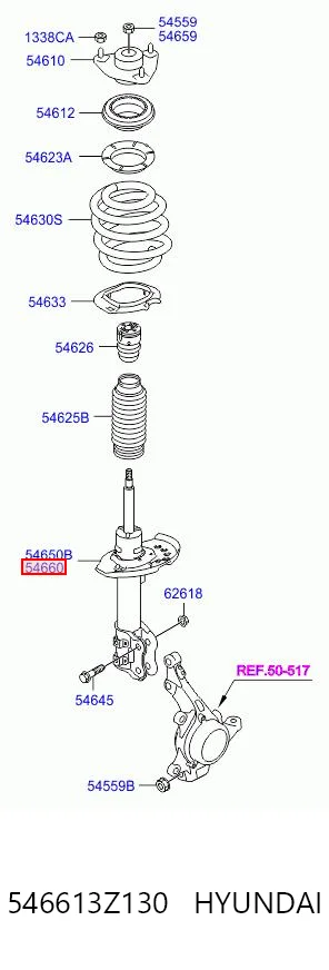 Стійка передня права Magneti Marelli 8079GR