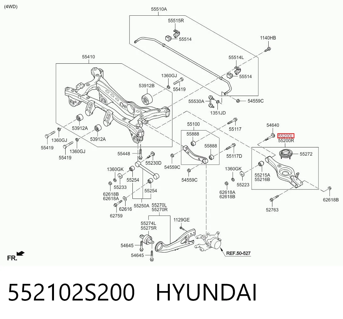 552102S200 Hyundai/Kia 