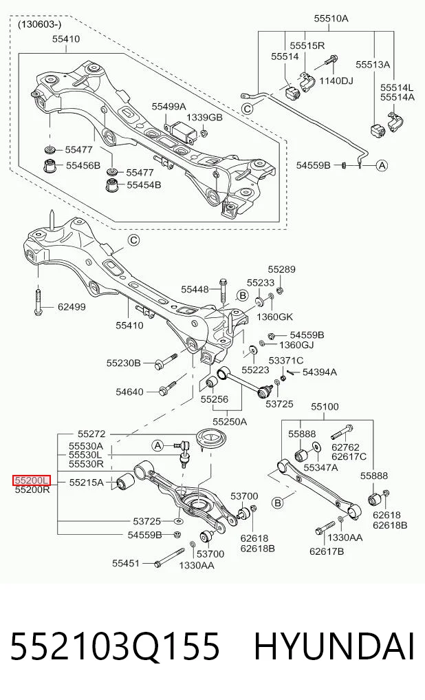 552103Q155 Hyundai/Kia 