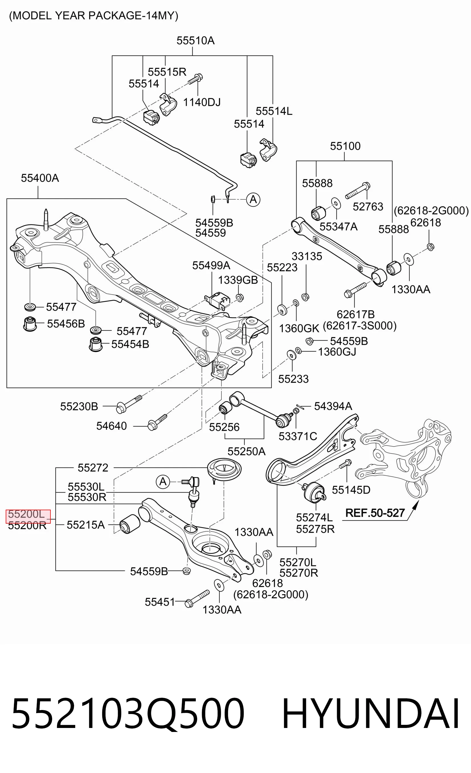 552103Q500 Hyundai/Kia 