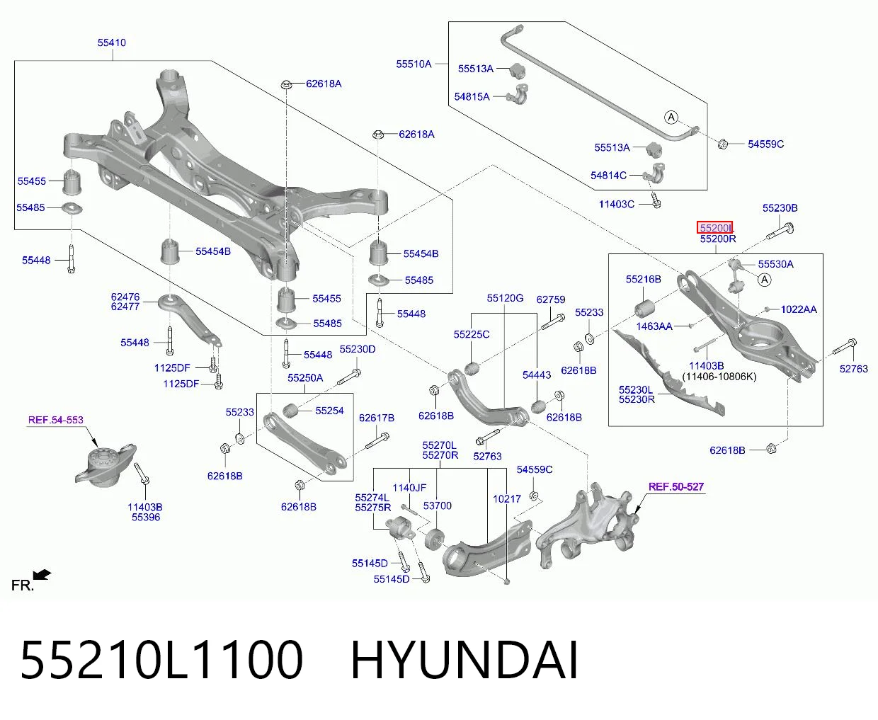 55210L1100 Hyundai/Kia 