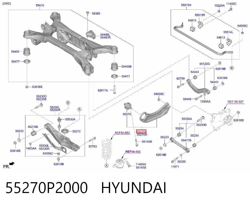 55270P2000 Hyundai/Kia 