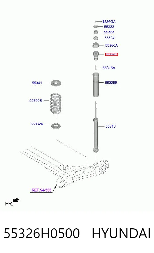 55326H0500 Hyundai/Kia