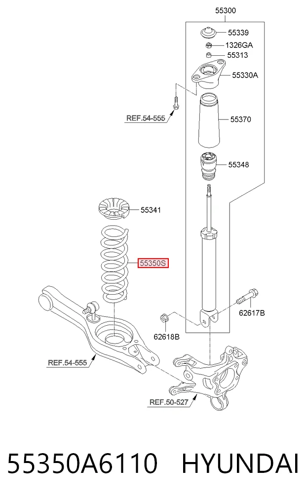 Купити 601527D Maxgear Задні пружини