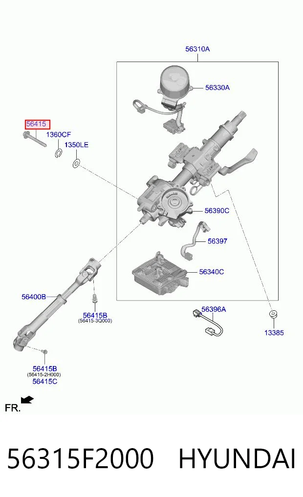 56315F2000 Hyundai/Kia 