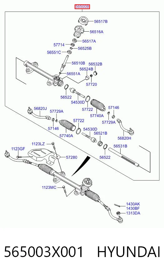 Управління рульове в зборі AND 30422026 ціна, від 164.84 USD