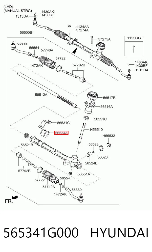 565341G000 Hyundai/Kia