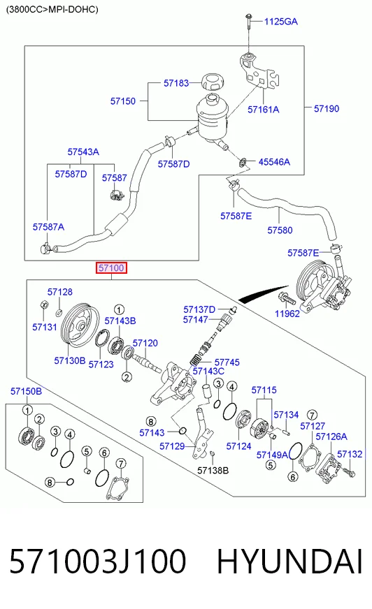 Купити HY9014 AGR Насос гідравліки