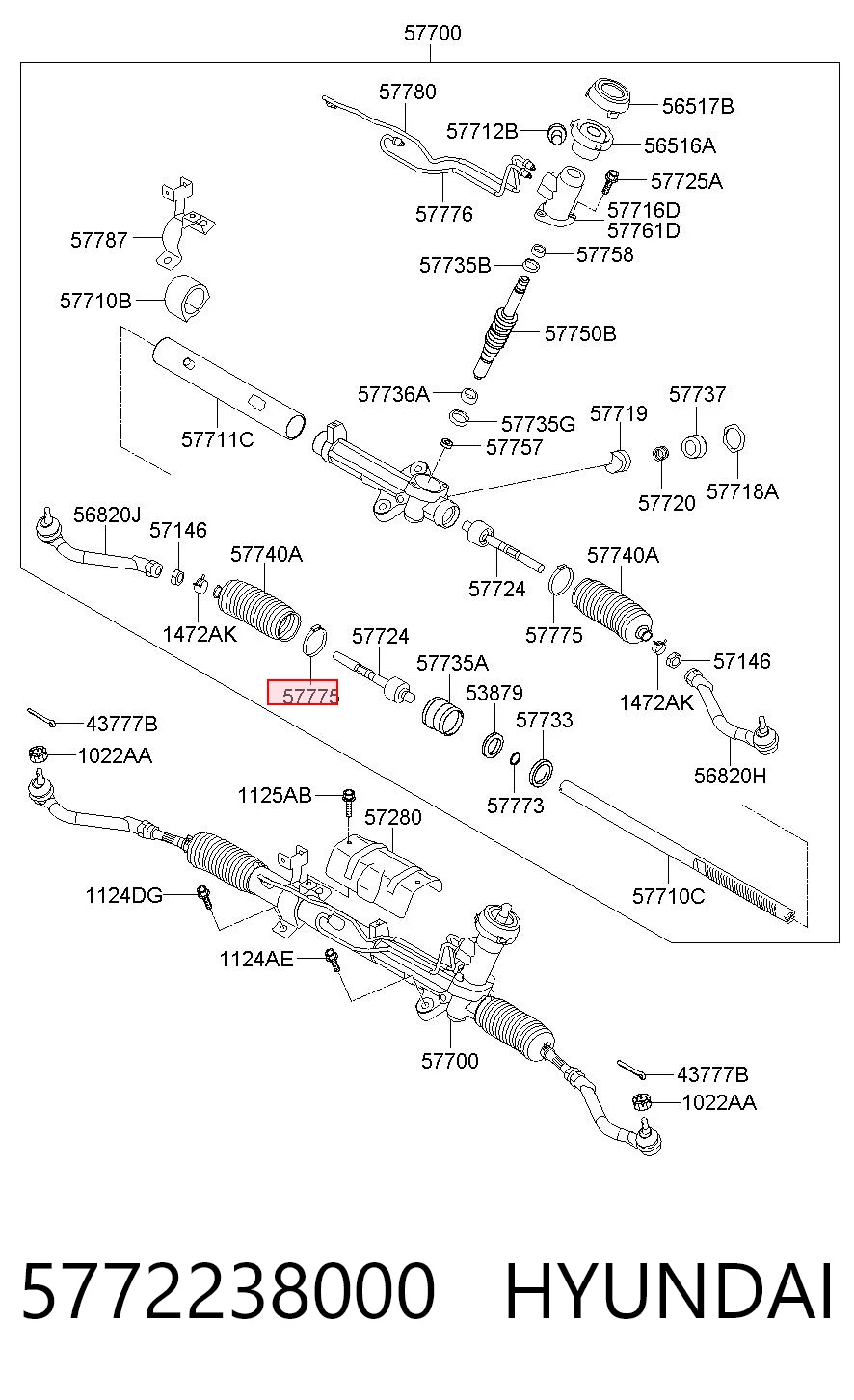 5772238000 Hyundai/Kia 