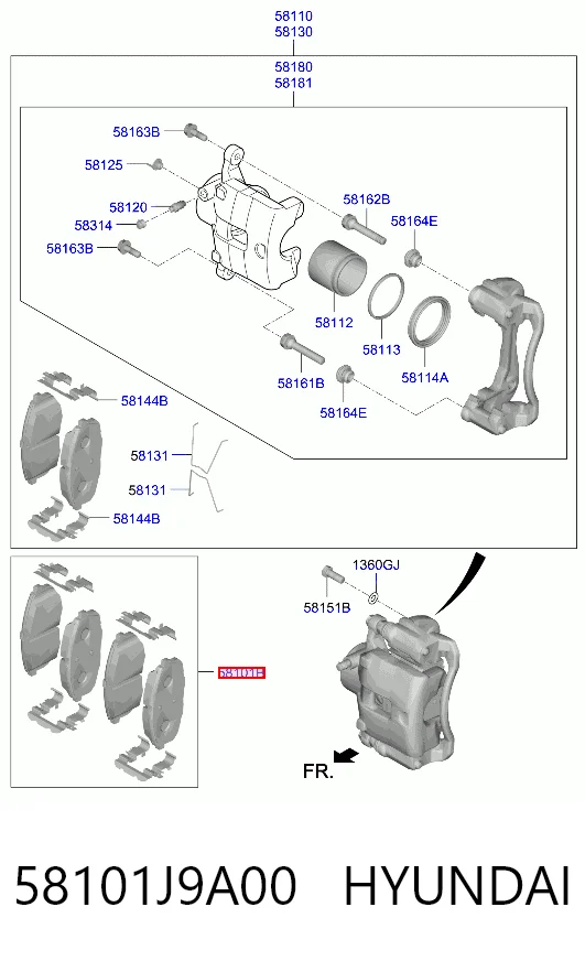 Передні тормозні колодки 162035 Power Stop
