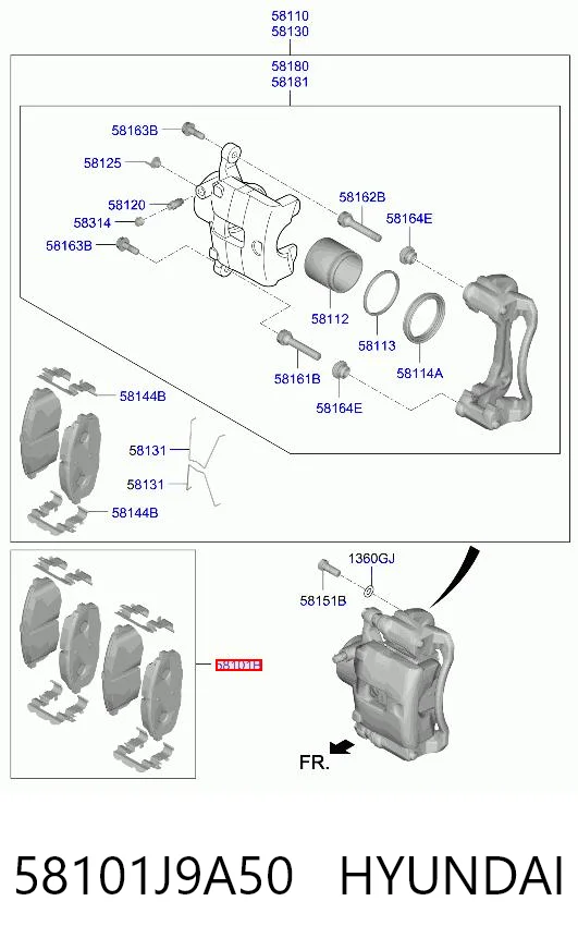 Купити 162035 Power Stop Колодки гальмівні передні, дискові