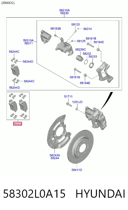 Купити 162299 Power Stop Задні колодки
